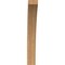 Ekena Millwork 5 1/2"W x 28"D x 40"H Thorton Smooth Knee Brace, Western Red Cedar BRC06X28X40THR00SWR - alternate 3